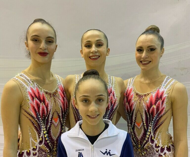 Per la Motto sfida con l'Armonia d'Abruzzo nella semifinale della Final Six  di A1 - Accademia di Ginnastica Ritmica - ASD R Motto Viareggio